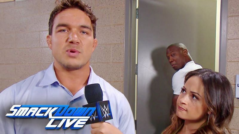 Chad Gable and Shelton Benjamin on SmackDown